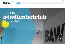 BAW Website Insolvenz