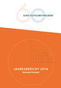Presserat Jahresbericht 2016 Cover
