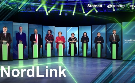 Digitale Eröffnung von NordLink am 27.05.2021.