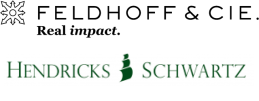 Feldhoff u Cie Real impact Hendricks u Schwartz Logos