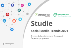 Social Media Trends 2021 Studie Cover