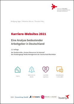 Karriere Websites Studien Cover 2021
