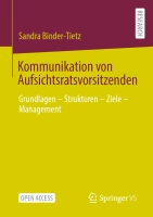 Kommunikation von AR Vorsitzenden Cover Autorin Binder Tietz Sandra