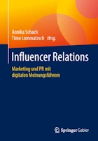 Influencer Relations Buchcover Schach Lommatzsch